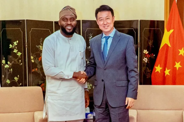 Just In-Ogundoyin Meets Chinese Envoy, Seeks Support For Full Digitization of State Legislatures, Others